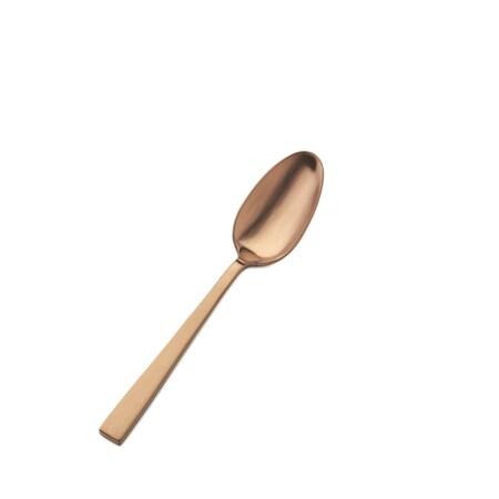 Bon Chef Roman, Teaspoon, Matte Finish, 18/10, 6.25" - Rose Gold Matte , set of 12 S3700RGM